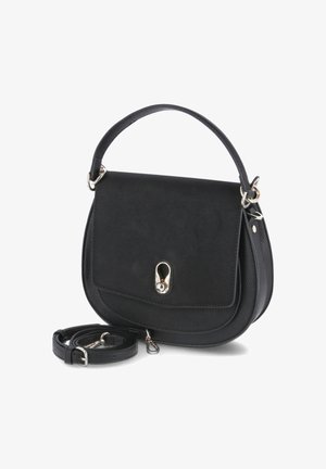 Seidenfelt MIDI SADDLE - Sac à main - schwarz