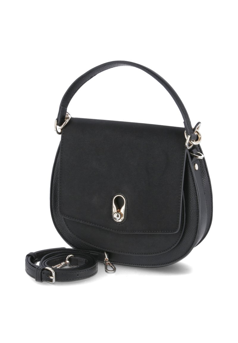 Seidenfelt MIDI SADDLE - Sac à main - schwarz