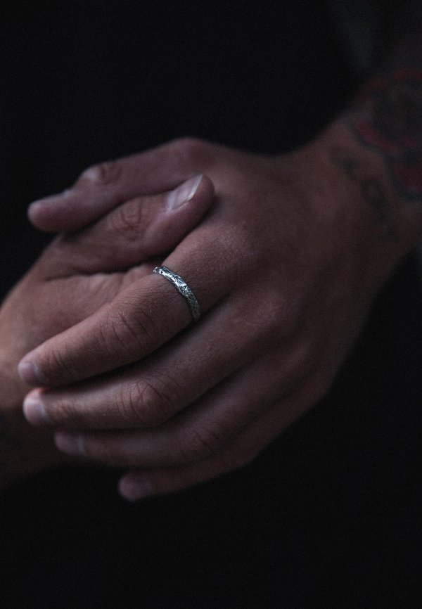 SUN CHASER - Ring - silberfarben