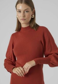 Vero Moda Enostavna obleka - red ochre