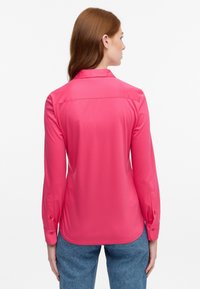 Eterna JERSEY SHIRT - FITTED - Button-down blouse - pink