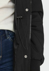 JDY JDYDIANA LONG HOOD  - Žieminis paltas - black