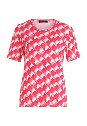 Betty Barclay Print T-shirt - rot weiß