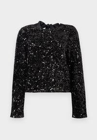 ONLCONFIDENCE SEQUIN BOW  - Μπλούζα - black