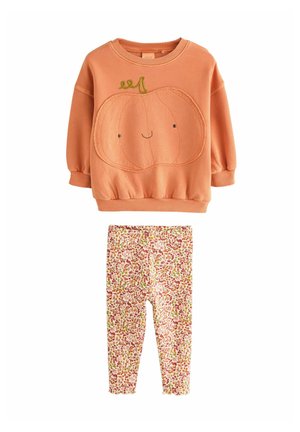 REGULAR FIT SET - Sweatshirt - orange halloween pumpkin