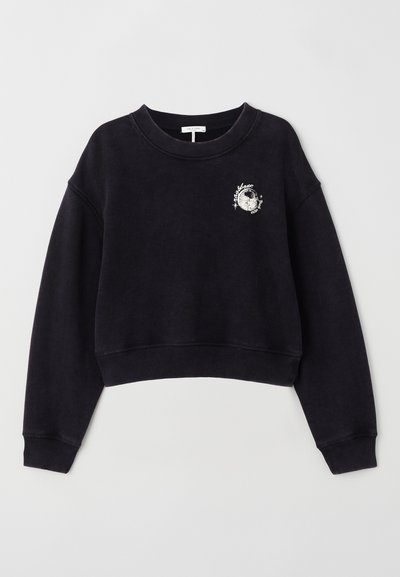 rag & bone VINTAGE DISCO - Sweatshirt - blackmult