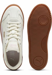 Puma CLUB 5V5 UNISEX - Sneakers basse - warm white whisp of pink  gold