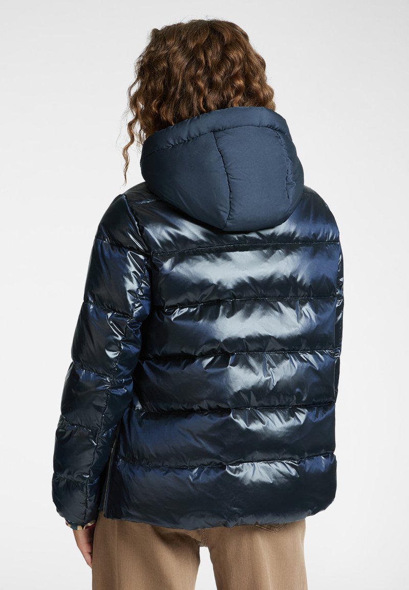 Veste En Lin Marine Elena Miro Taille 54 (UK 24/26) - Neuf Sans étiquettes, Style Sport Chic