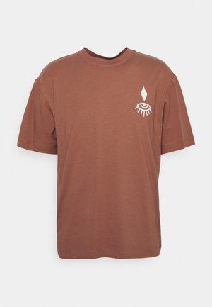 T-shirts print - light brown