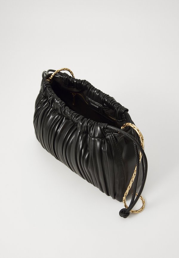 DRAWSTRING PLISSE CROSSBODY - Cross body bag