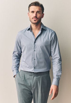 Next SIGNATURE TEXTURED - Chemise - blue houndstooth