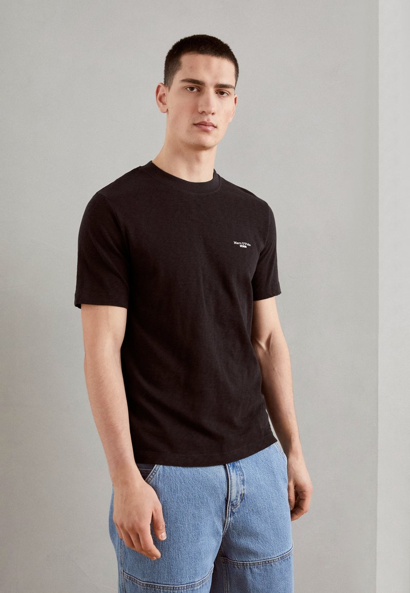 Marc O'Polo DENIM SHORT SLEEVE LOGO PRINT REGULAR FIT - Basic T-shirt ...