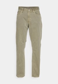 Tommy Jeans RYAN GARMENT - Tiesaus kirpimo džinsai - drab olive green
