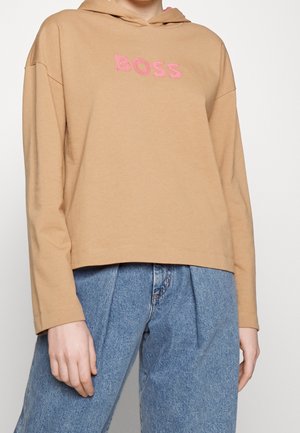 Sweat à capuche - beige