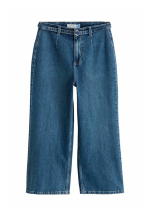 Džínsy voľného strihu - denim dark blue