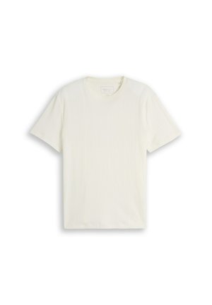 TOM TAILOR DENIM, Lihtne T-särk - wool white