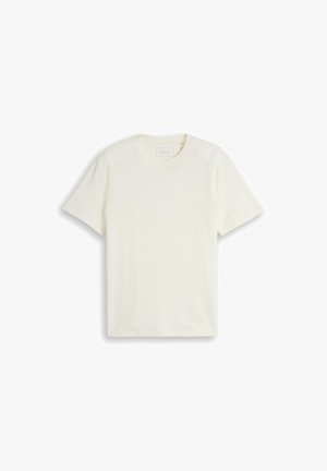 TOM TAILOR DENIM, Lihtne T-särk - wool white