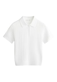PONITELLE KNIT POLO - Poloshirt - white