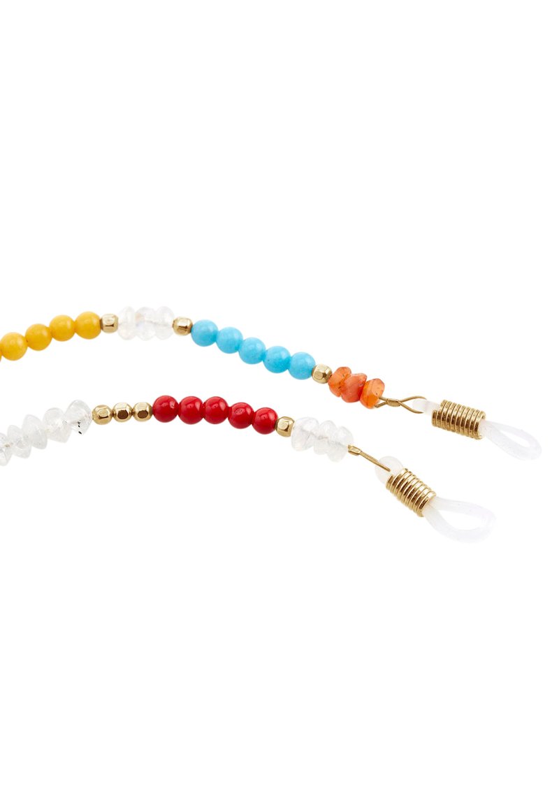 Damen Halsketten | Gemshine SONNENBRILLE, LESEBRILLE MIT BUNTEN EDELSTEINEN Halskette gold/goldfarben - QO00051 Damen Halsketten | Gemshine SONNENBRILLE, LESEBRILLE MIT BUNTEN EDELSTEINEN Halskette gold/goldfarben - QO00051