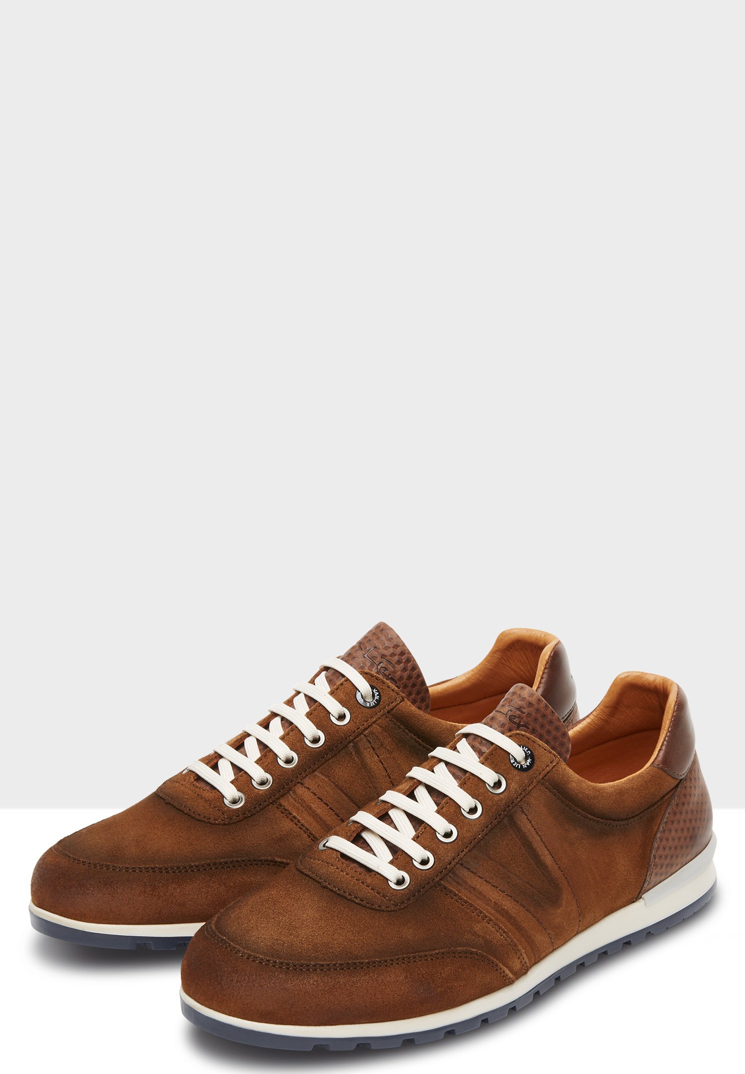 Van Lier ANZANO - Sneakers laag - cognac/Cognac - Zalando.nl
