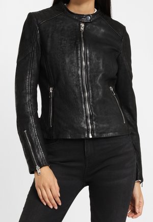 Gipsy by Mauritius Leren jas - black