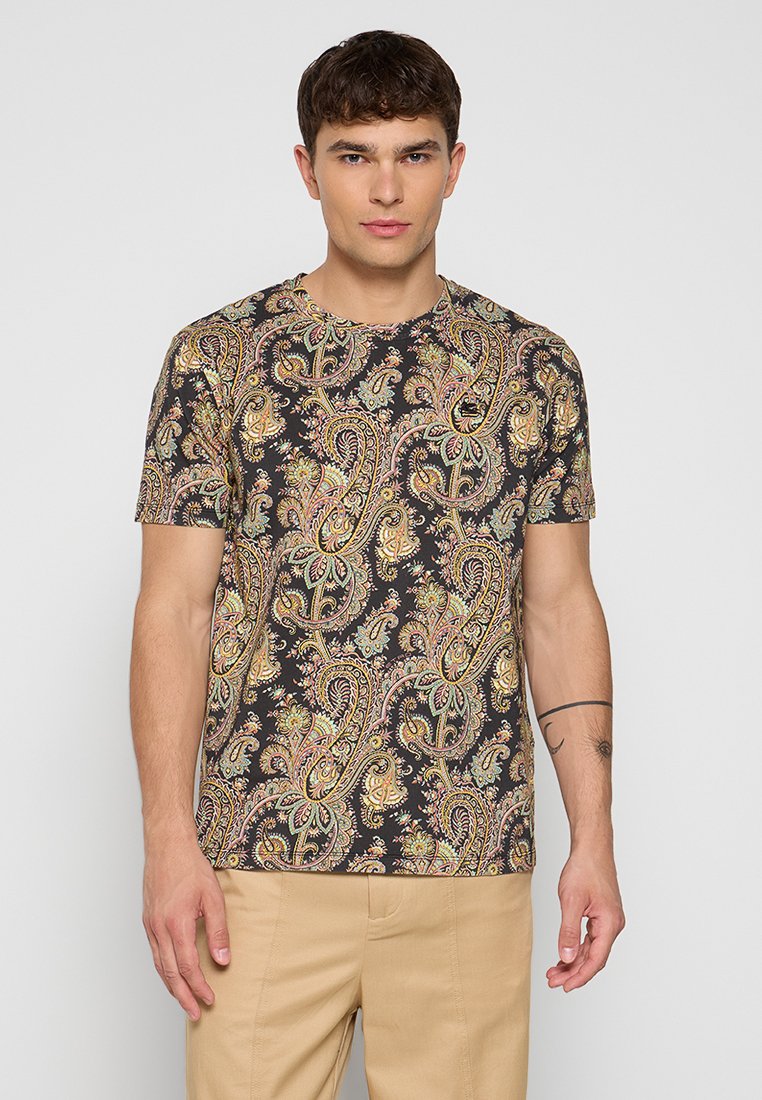 ETRO T-shirt print meerkleurig
