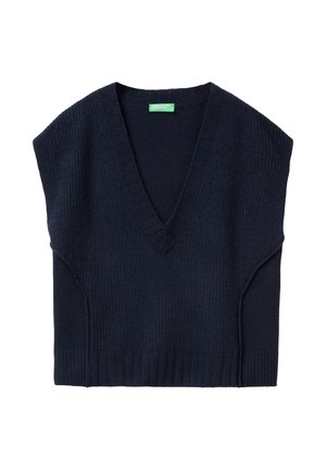 V-NECK - Strickpullover - blue