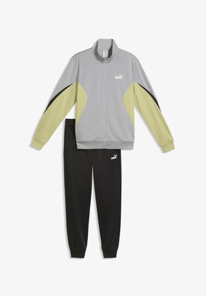 Puma, ESS BLOCK POLY SUIT SET - Trainingsanzug - gray echo