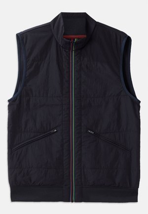 PS Paul Smith MIXED MEDIA GILET - Smanicato - dark blue