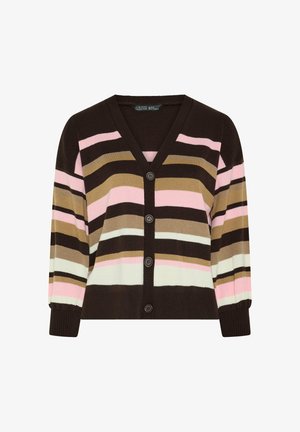 Yours Clothing, PLUS SIZE CARDIGANS - Cardigan - brown