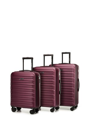 LUGGAGE SET FROM ABS - Set di valigie - bordeaux