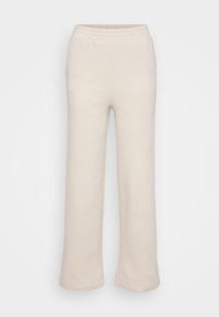 FRONT SEAM STRAIGHT LEG - Pantaloni sportivi - beige