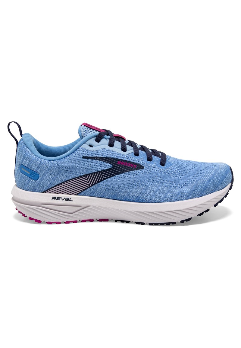 Brooks REVEL 6 Laufschuh Neutral marina lilac rose pink lady/blau