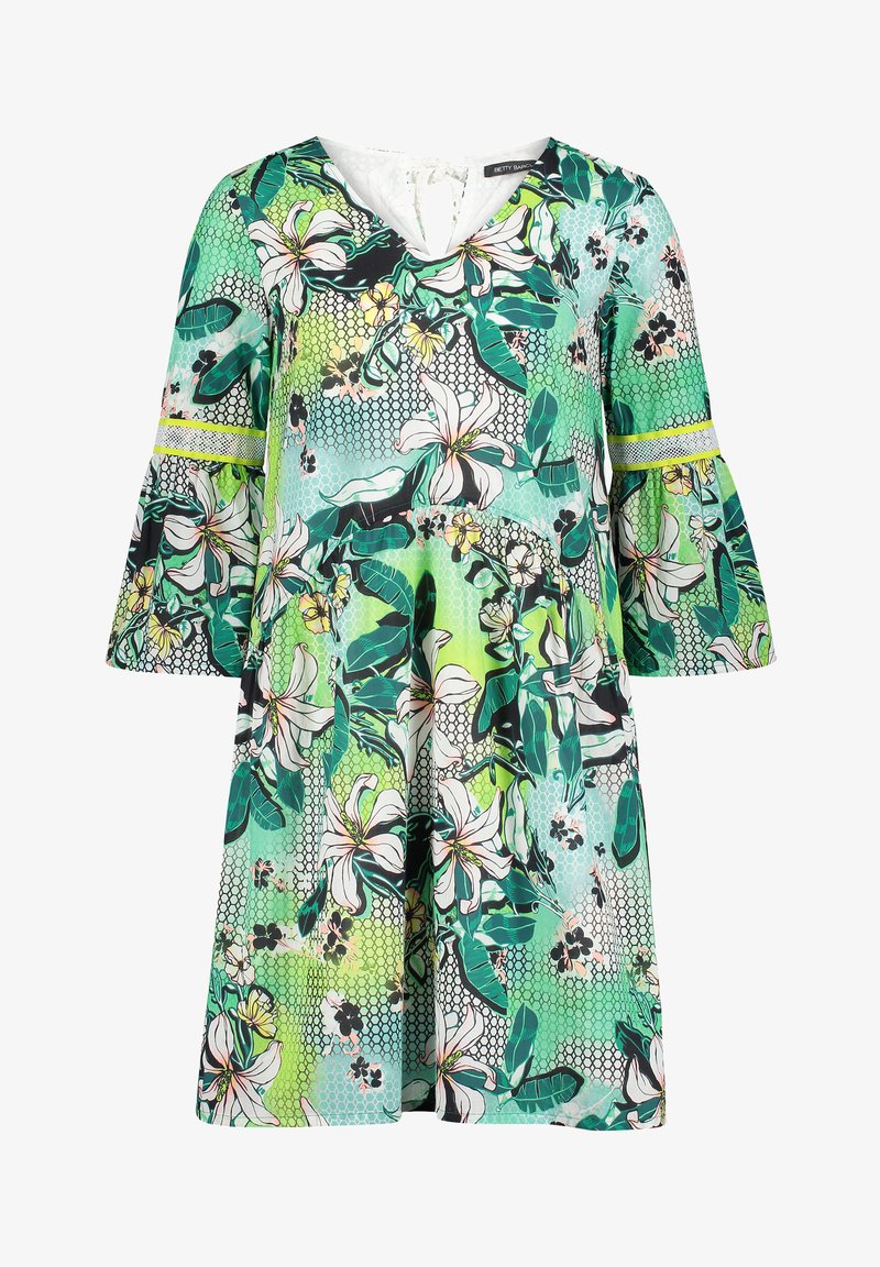 Betty Barclay Mit 3 4 Arm Day Dress Petrol Green Zalando De
