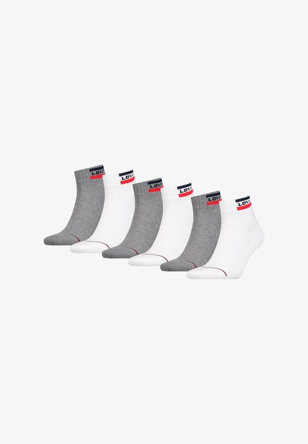 UNISEX 6ER PACK - Socks - weiß grau - Main Image