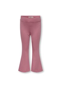 ONLY MINI KMGPAIGE LIFE FLARED - Leggings - Calças - heather rose