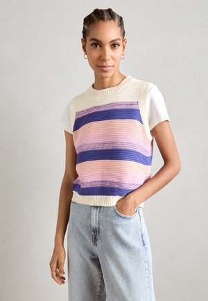 Lollys Laundry VEST - Pullover - creme