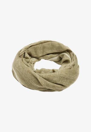 PARFOIS PASHMINA WITH FRAYED khaki
