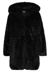 Urban Classics Curvy LADIES HOODED COAT - Winter coat - black