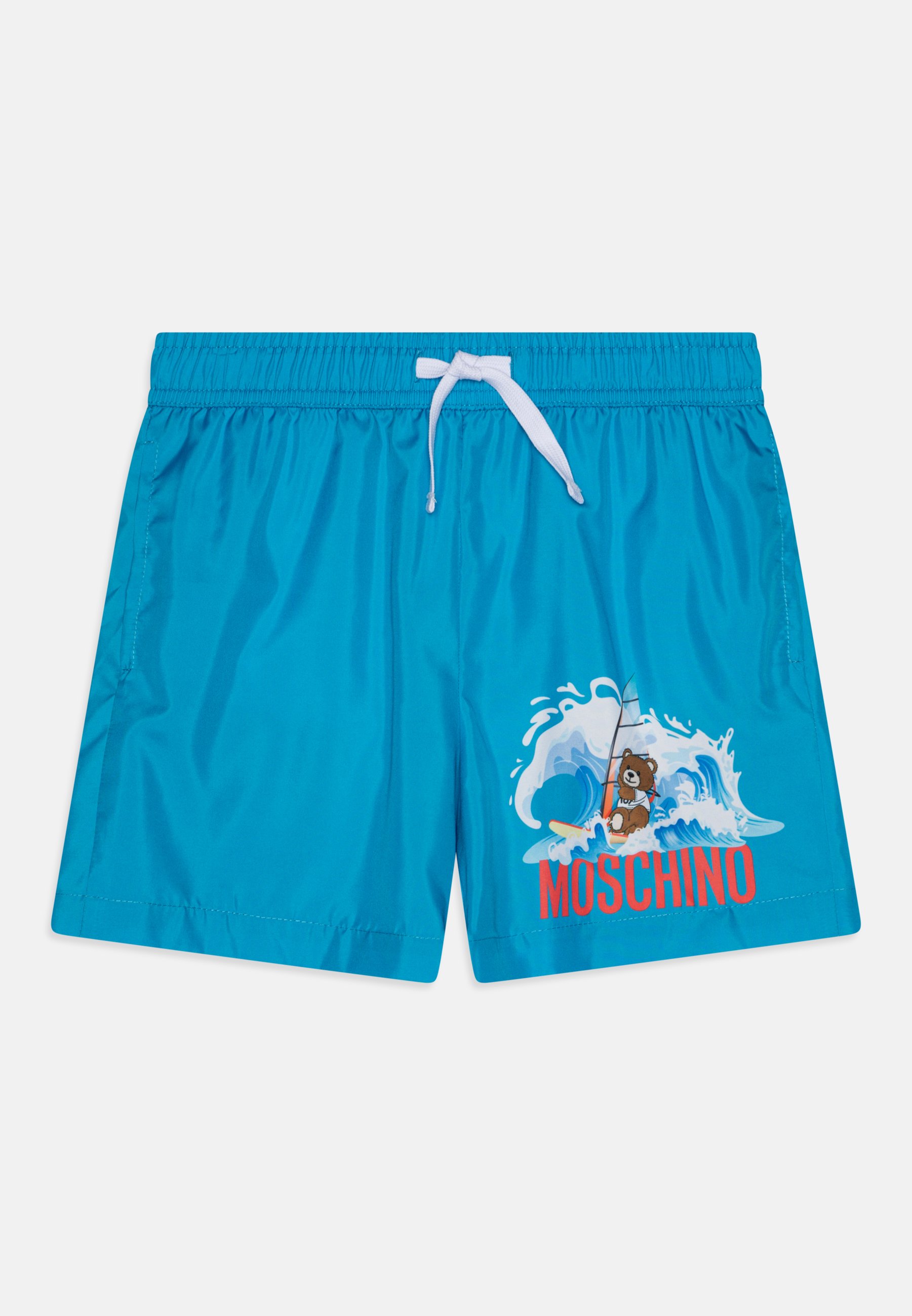 ショートパンツ MOSCHINO Women Shorts  Burmudas A0316 3719 1303 Blue MOSCHINO JEANS logo-patch stud-embellished Denim Shorts