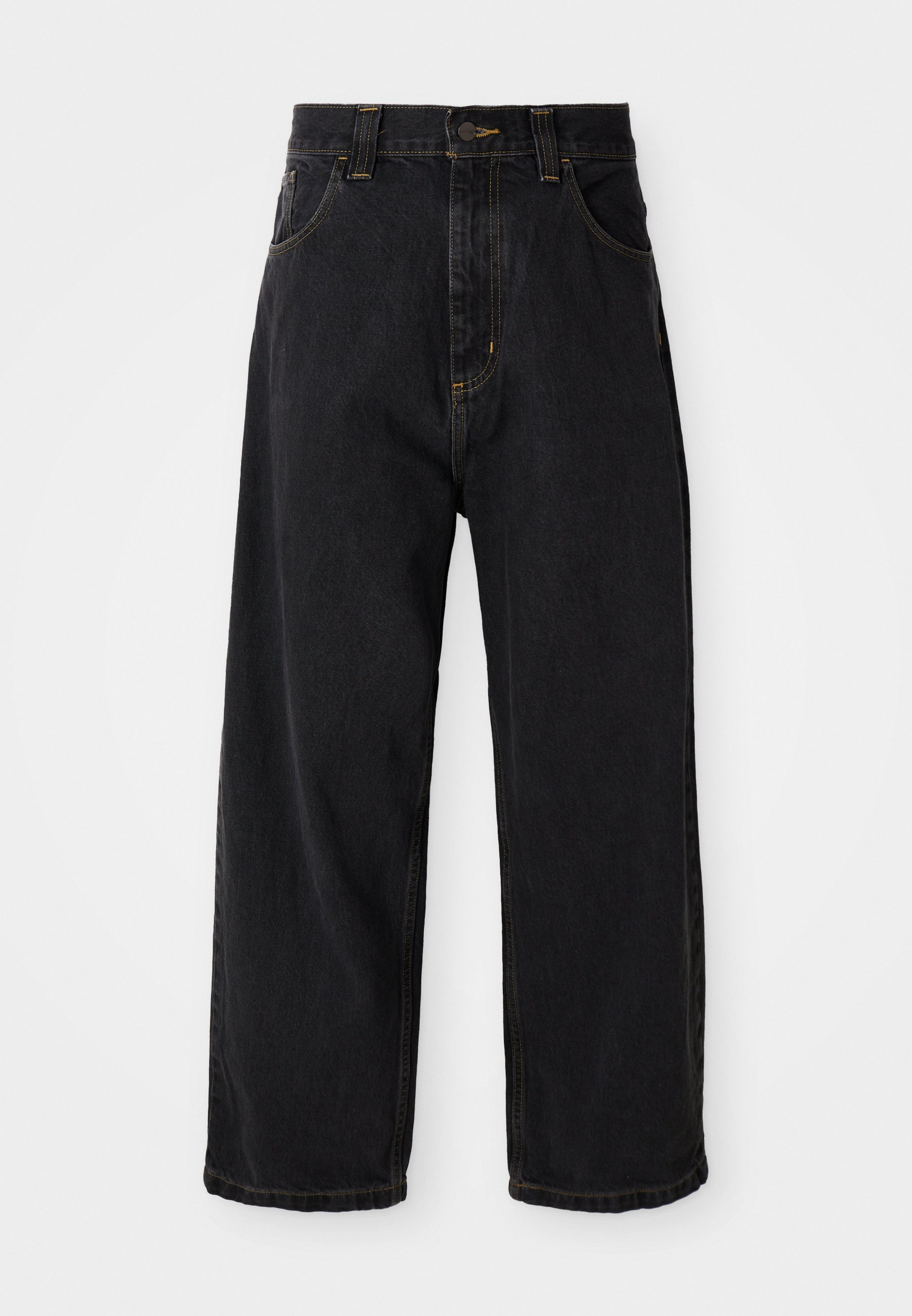 Carhartt WIP BRANDON PANT - Calças de ganga largas - black stone