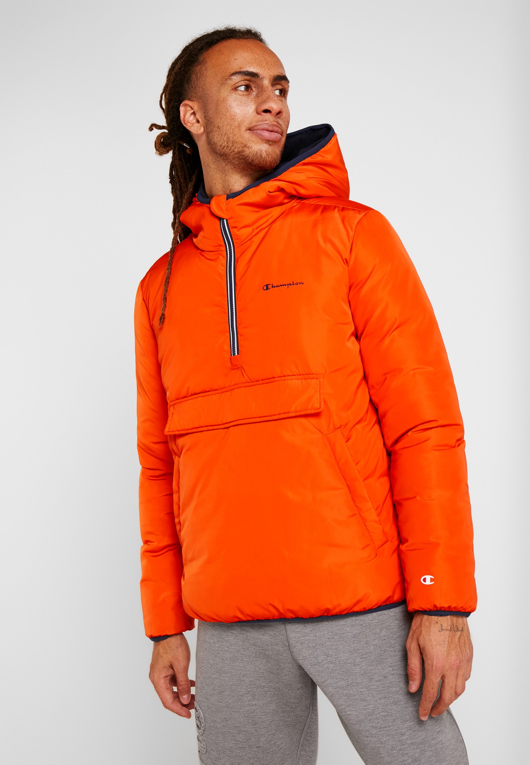 champion orange jacket