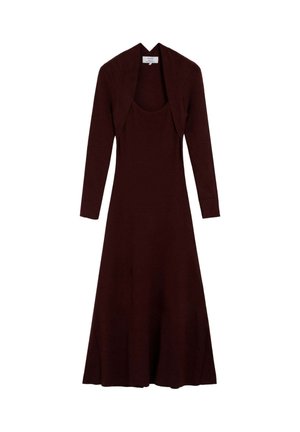 Vestido largo - terracotta