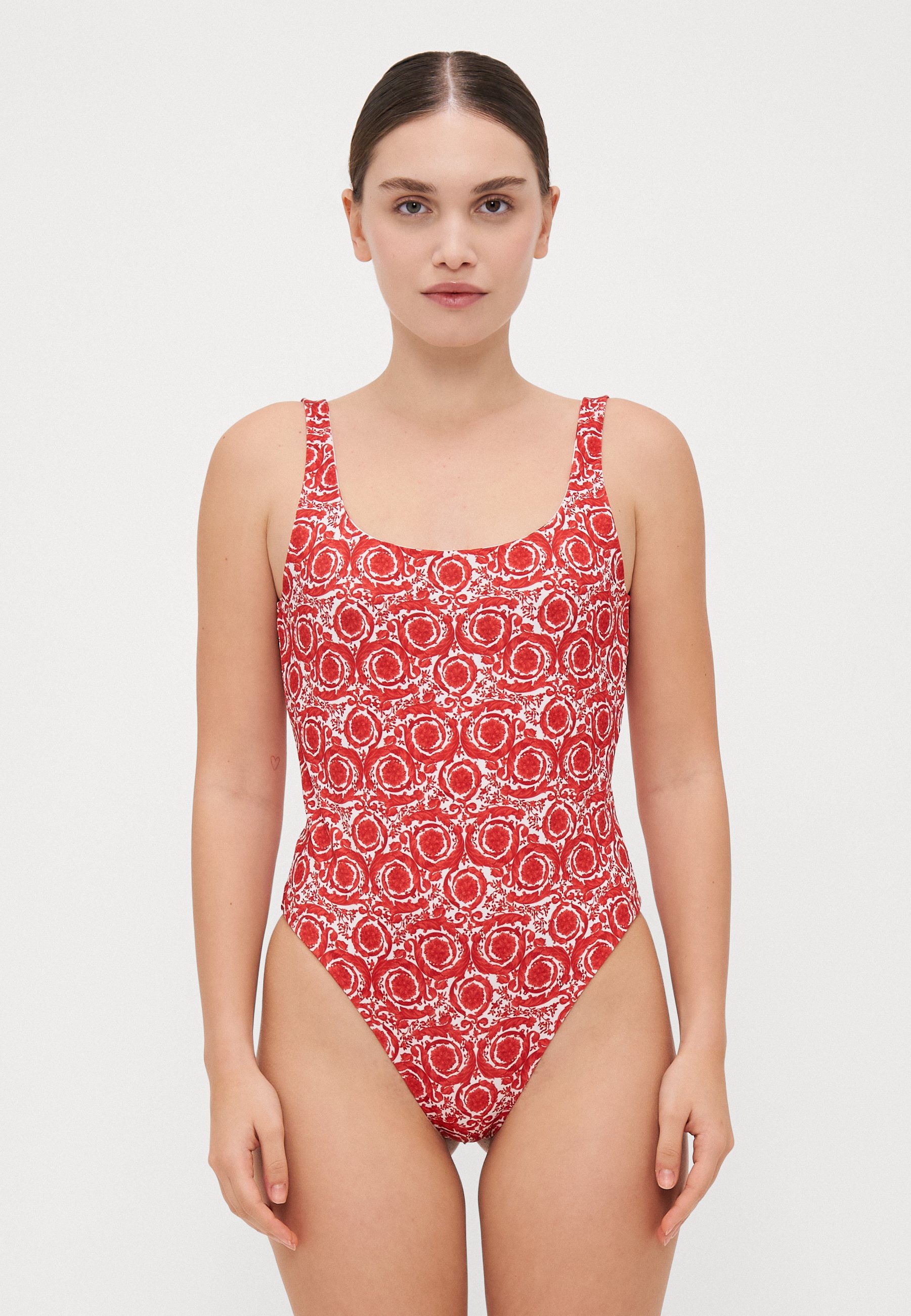 【VERSACE】リバーシブル ワンピース 水着 ストロベリーガーデン Versace リバーシブル スイムスーツ ストロベリーガーデン