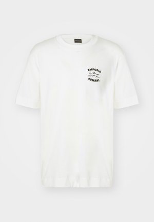 Emporio Armani T-shirts med print - snow white