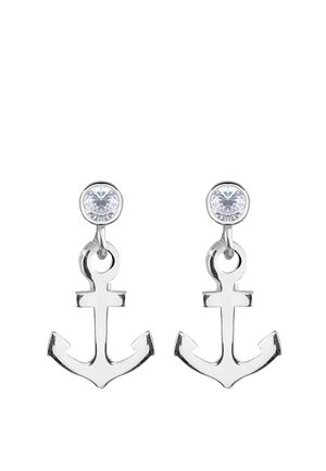 ANCHOR BASIC - Earrings - weiß