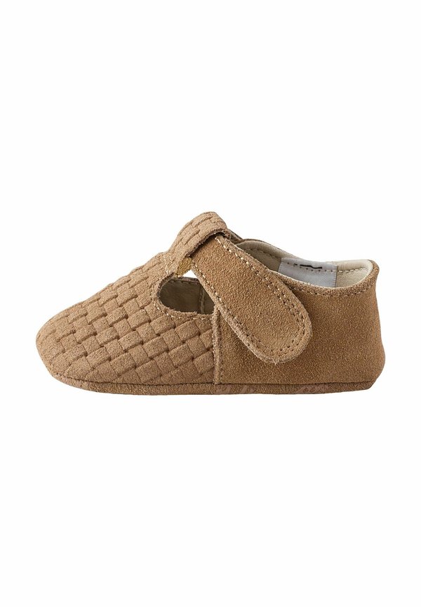PRAM - Hausschuh - tan woven suede