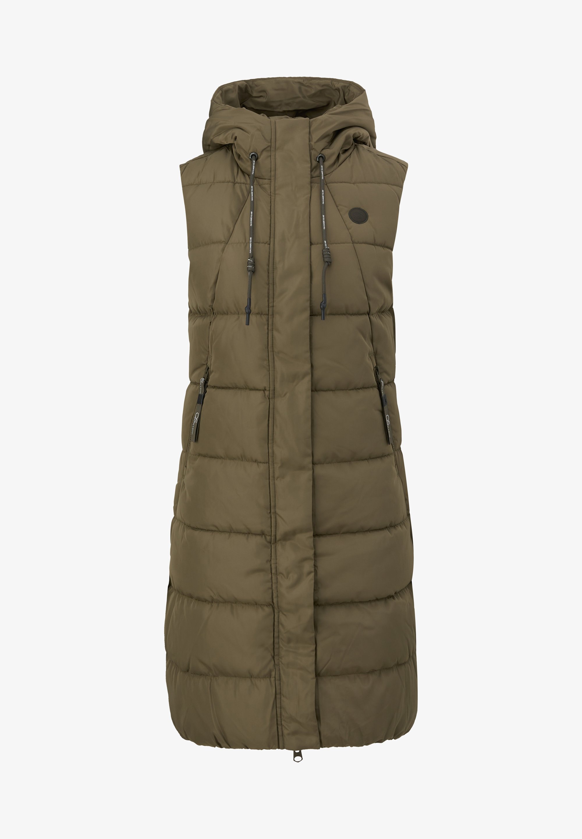 Steppwesten Wattierte Steppweste Damen Lang Trendy Steppweste Mit