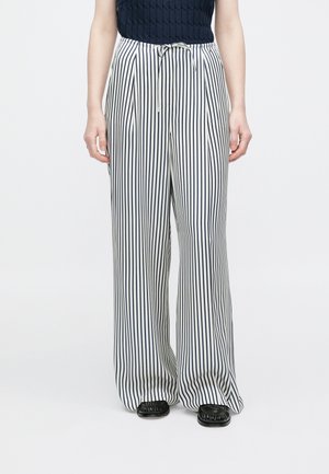 Tommy Hilfiger WIDE LEG PANT - Bukse - dark night navy