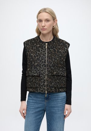 Mos Mosh, MMELISE LEO VEST - Жилетка - black